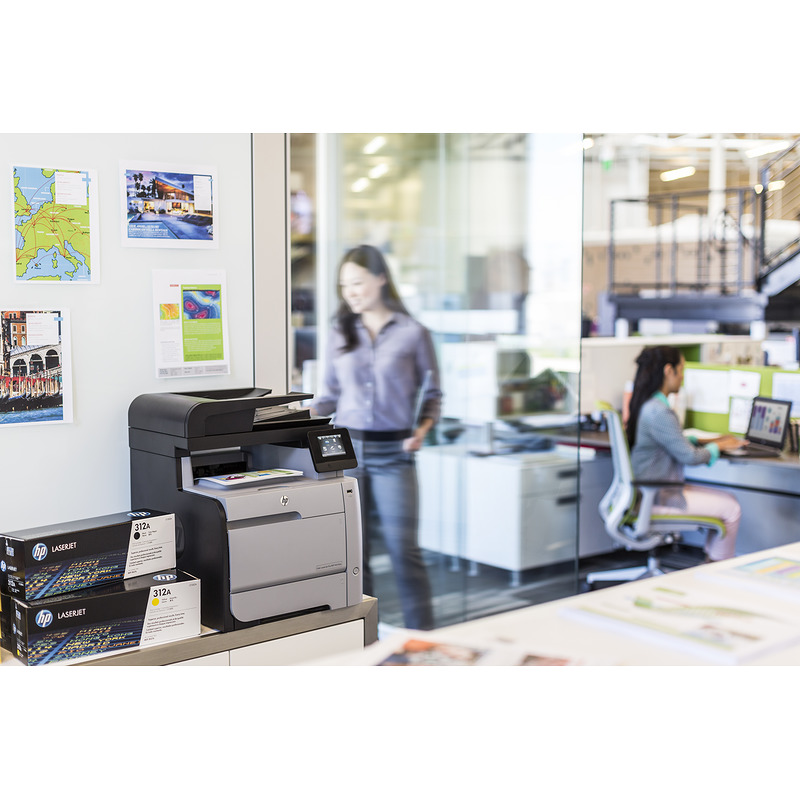 HP 312A LaserJet-tonerpatron, cyan - Billede 5