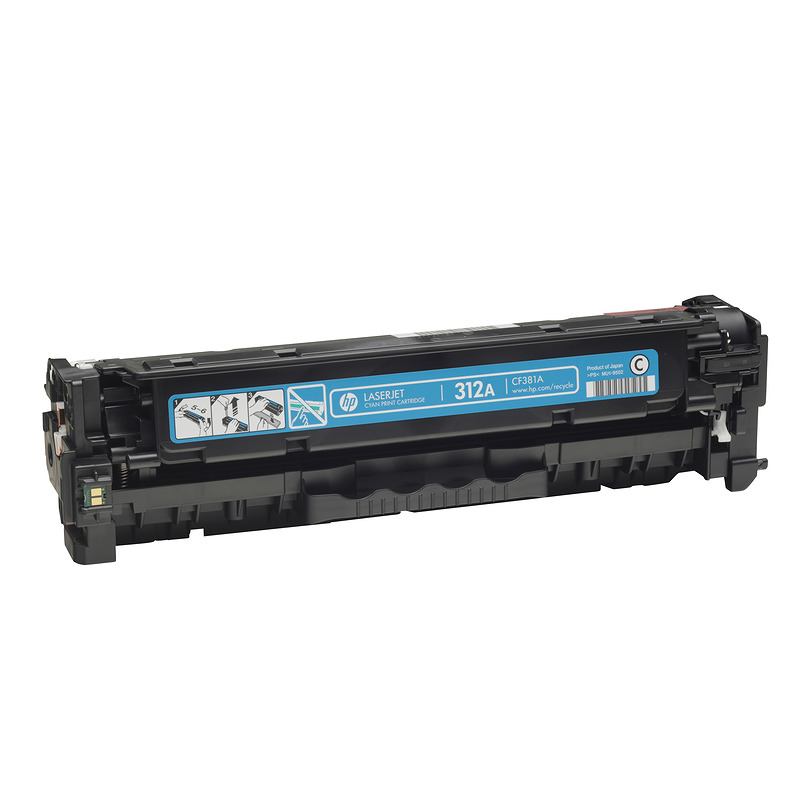 HP 312A LaserJet-tonerpatron, cyan - Billede 6