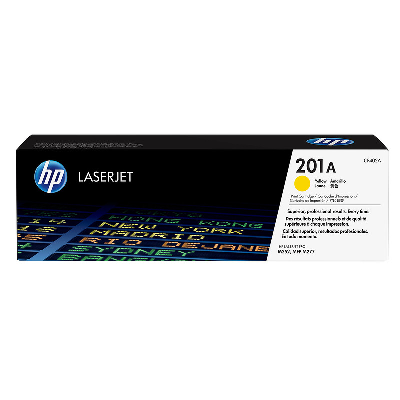 HP Original 201A LaserJet-tonerpatron, gul - Billede 4