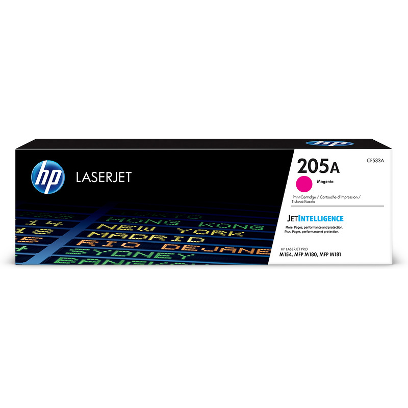 HP Original 205A LaserJet-tonerpatron, magenta
