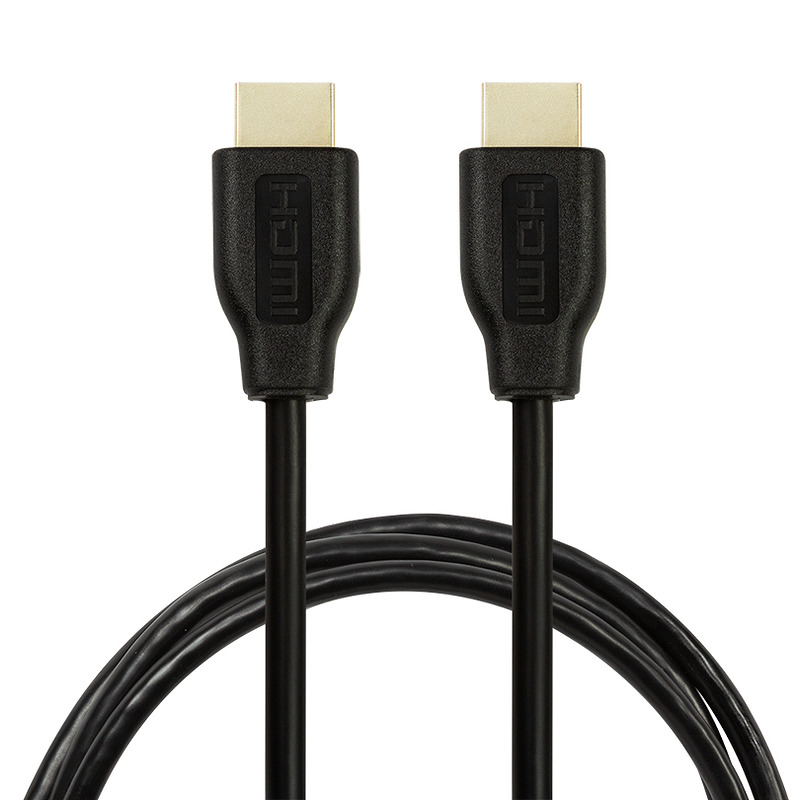 LogiLink CH0037 HDMI-kabel 2 m HDMI Type A (Standard) Sort - Billede 3