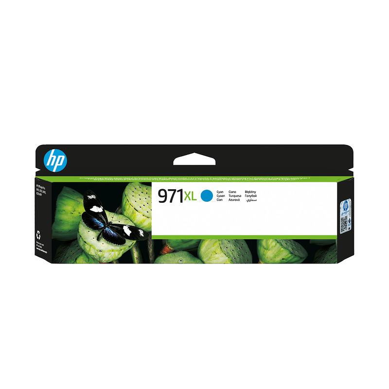 INK CARTRIDGE HP CN626AE 971XL Cyan