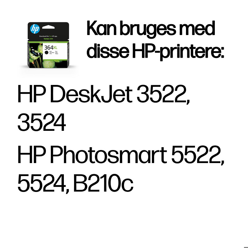 Blækpatron, HP 364XL - Billede 2