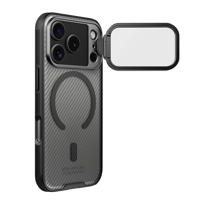 NILLKIN CAMSHIELD PROP MAGNETIC CASE IPHONE 17 PRO / IPHONE 18 PRO, BLACK / CZARNY - Billede 2