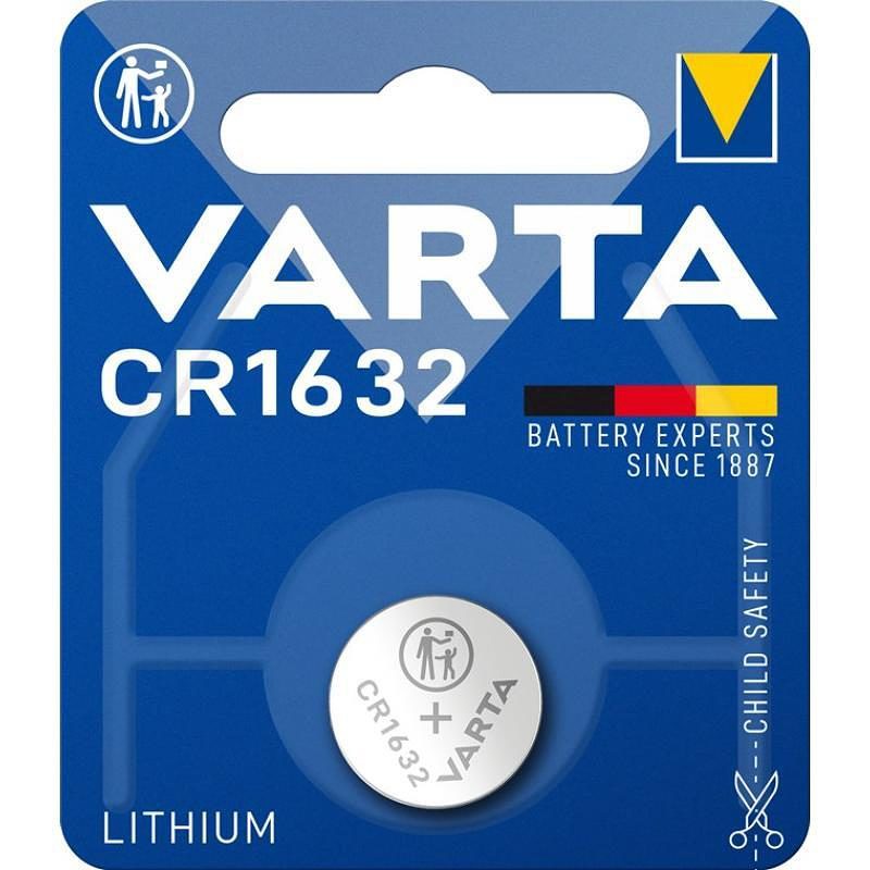 Batteri, knapcelle  CR1632