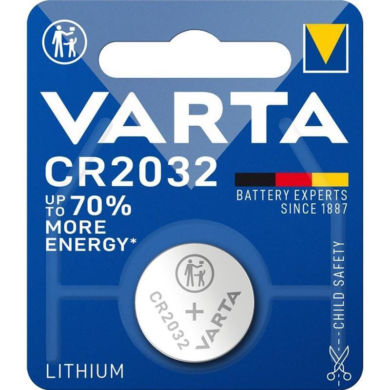 Batteri, Knapcelle Varta CR2032