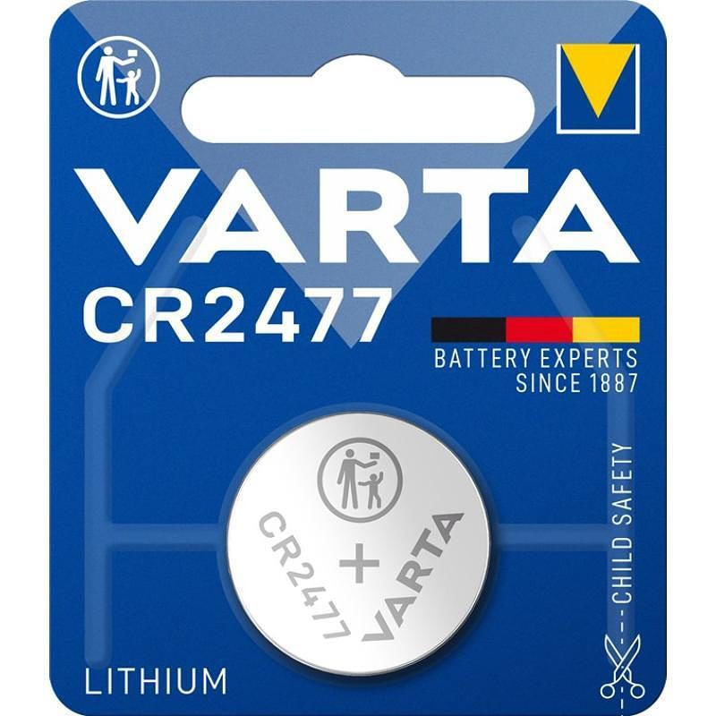 Batteri, Knapcelle Varta CR2477