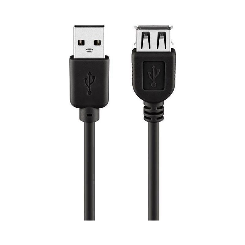 USB 2,0 forlænger kabel 1.8m