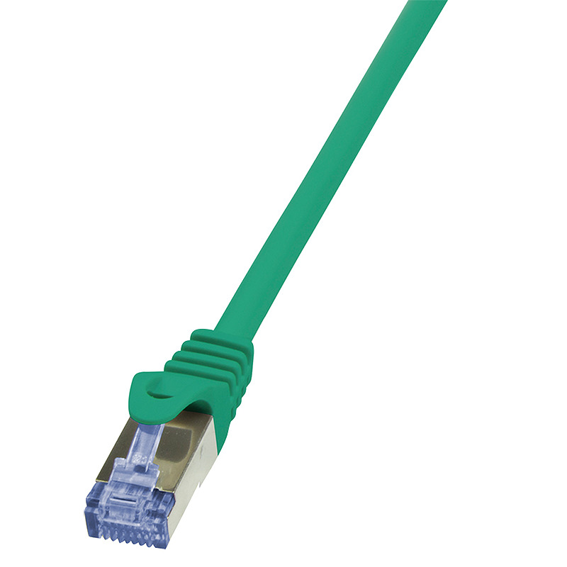 LogiLink 3m Cat.6A 10G S/FTP netværkskabel Grøn Cat6a S/FTP (S-STP)