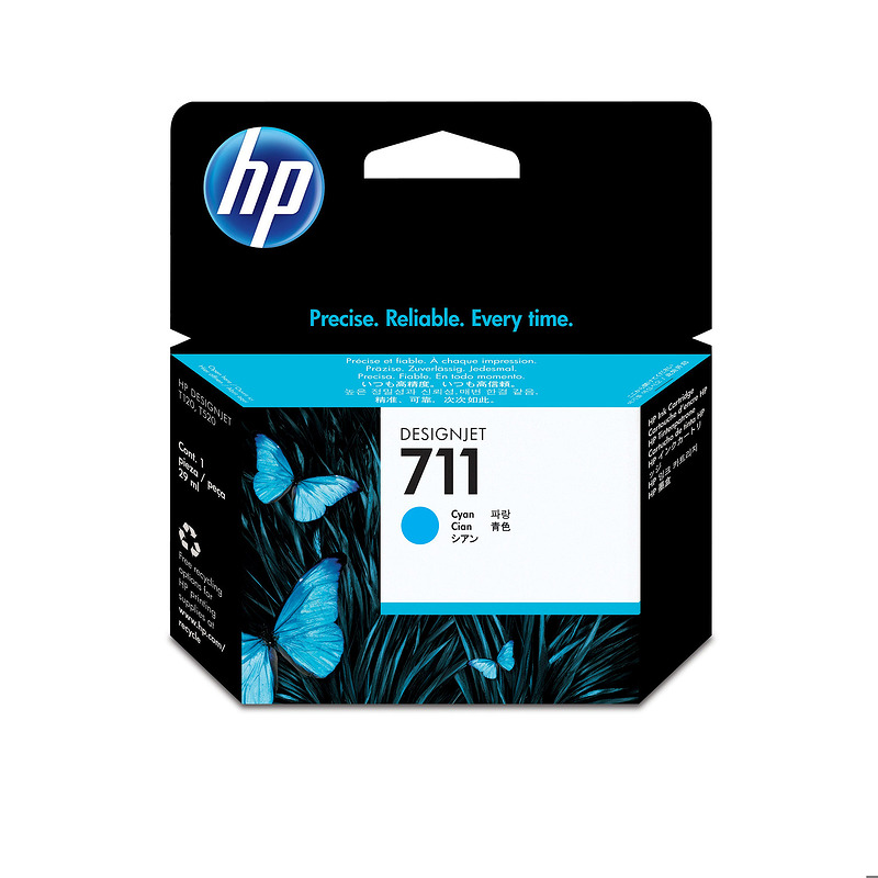 Blækpatron,HP No711 - Billede 2