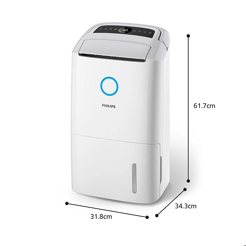 Philips 5000 series DE5305/11 affugter 4 L 54 dB Hvid - Billede 9