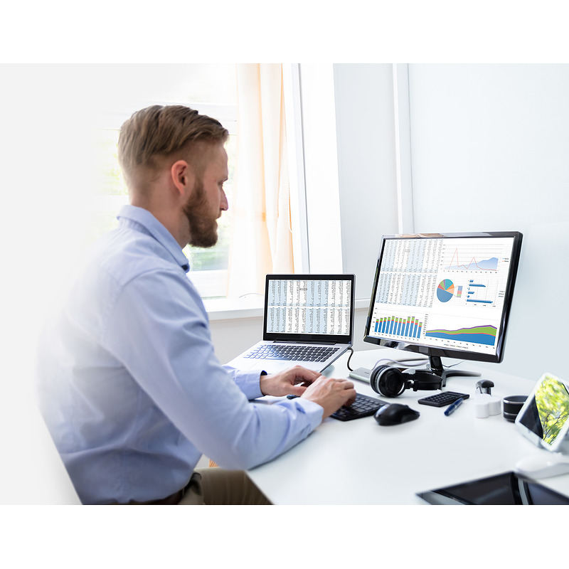 D-Link DUB-2327 dockingstation Ledningsført USB Type-C Grå - Billede 4
