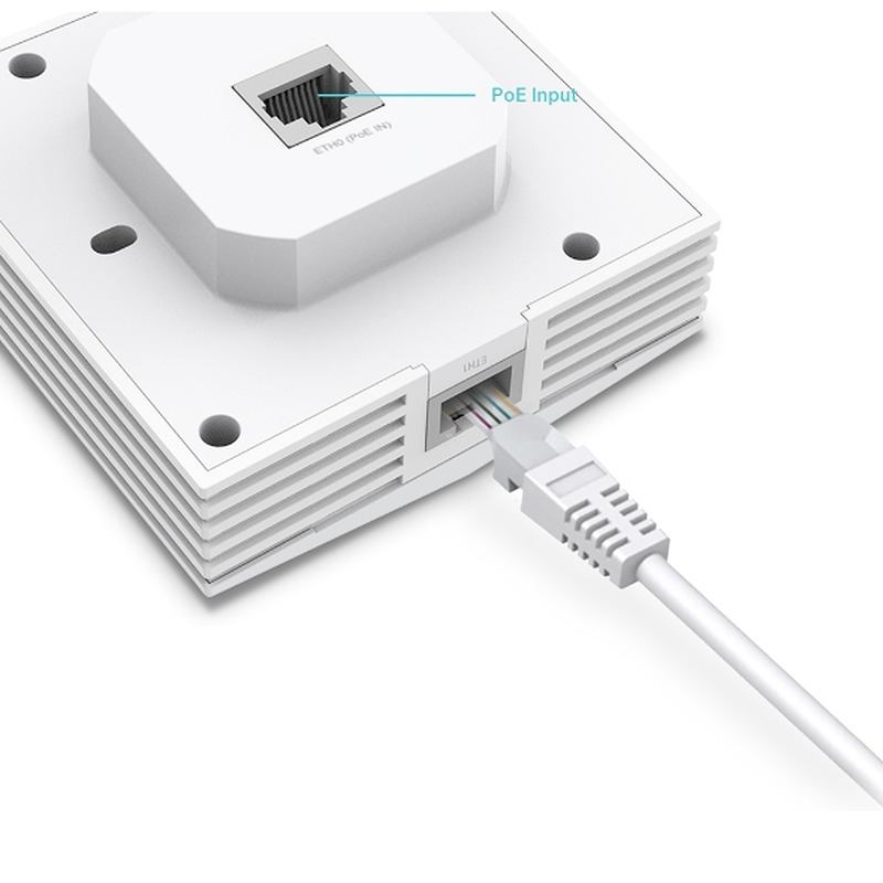 TP-Link Omada EAP650-Wall 3000 Mbit/s Hvid Strøm over Ethernet (PoE) - Billede 4