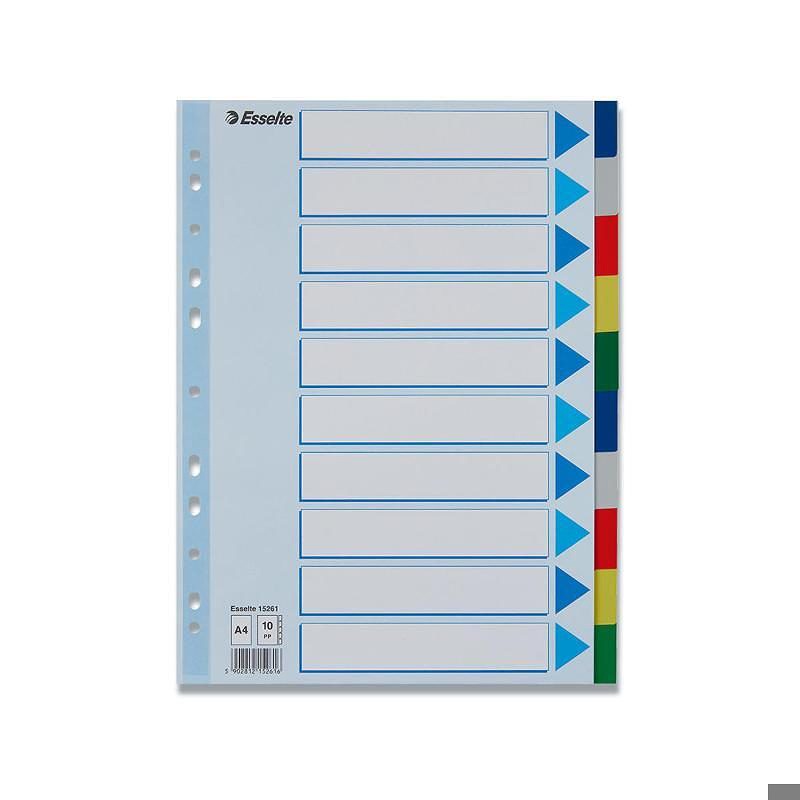 Faneblade PP folie 10 faner