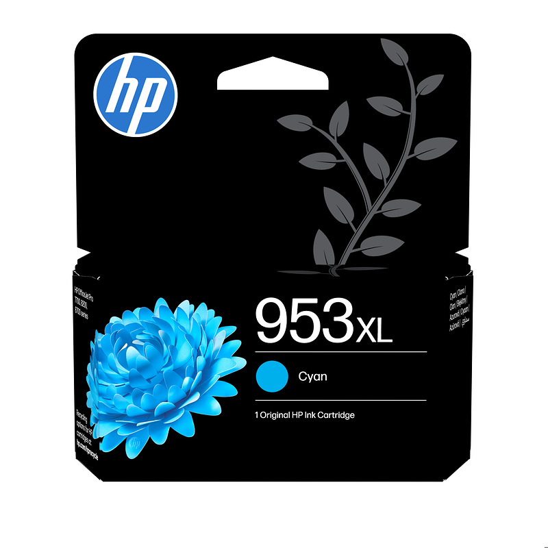 Blækpatron, HP 953XL Cyan