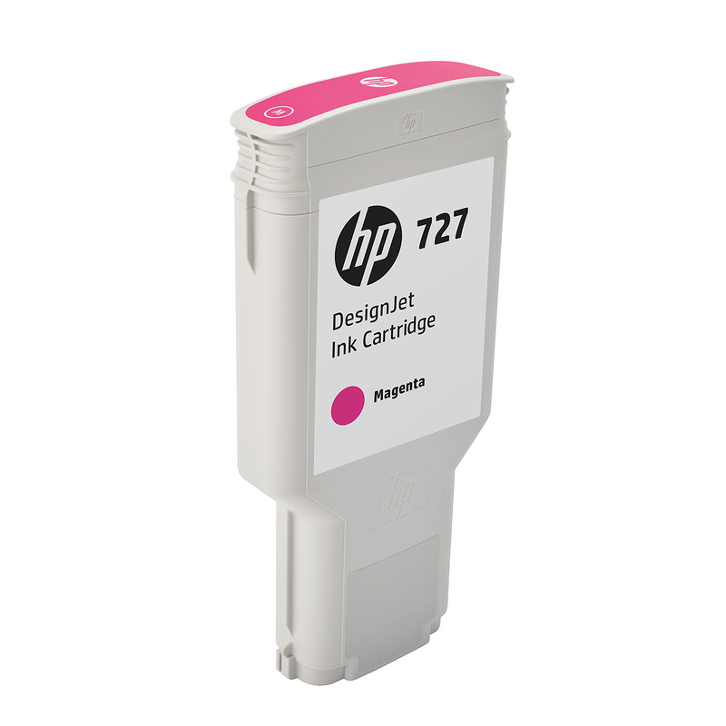 HP 727 DesignJet-blækpatron med 300 ml, magenta - Billede 2