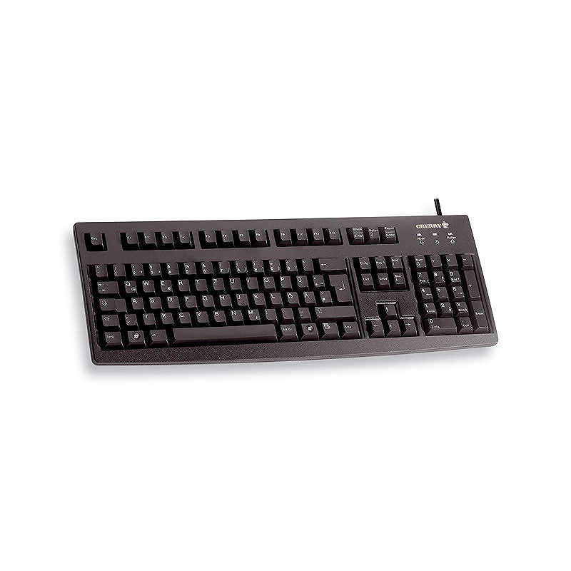 CHERRY G83-6105 tastatur Universel USB QWERTZ Tysk Sort