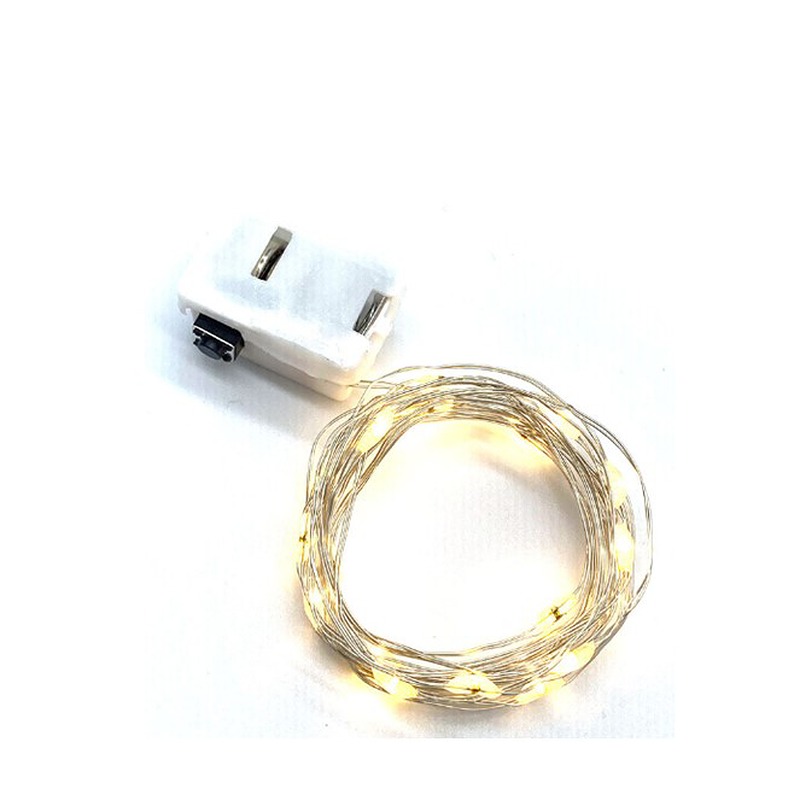 LED WIRE FOR CHRISTMAS DECORATIONS BATTERY-POWERED (50CM)