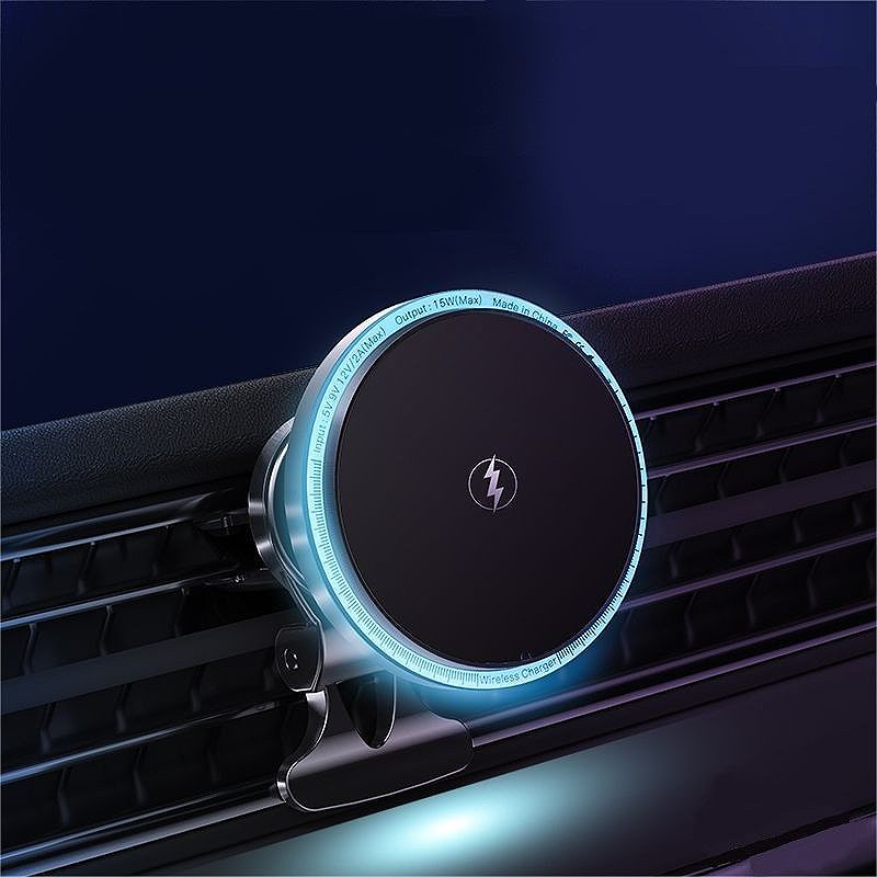 CAR HOLDER T-PHOX iMAG MAGNETIC WIRELESS BLACK - Billede 3