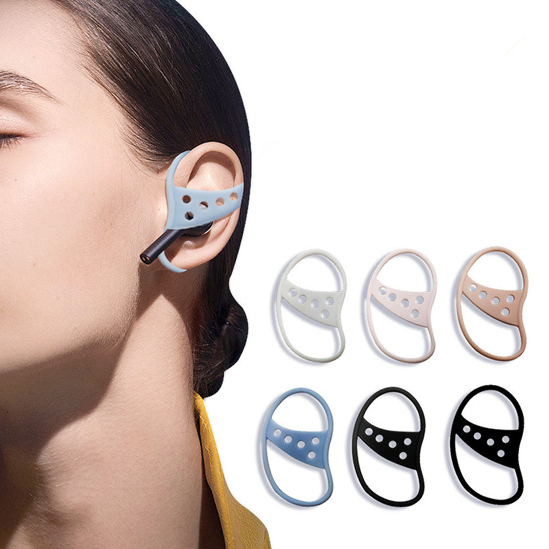 silicone cover to prevent falling out the headphones nude - Billede 2