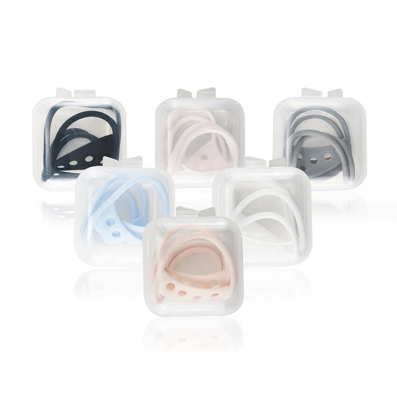 silicone cover to prevent falling out the headphones nude - Billede 4