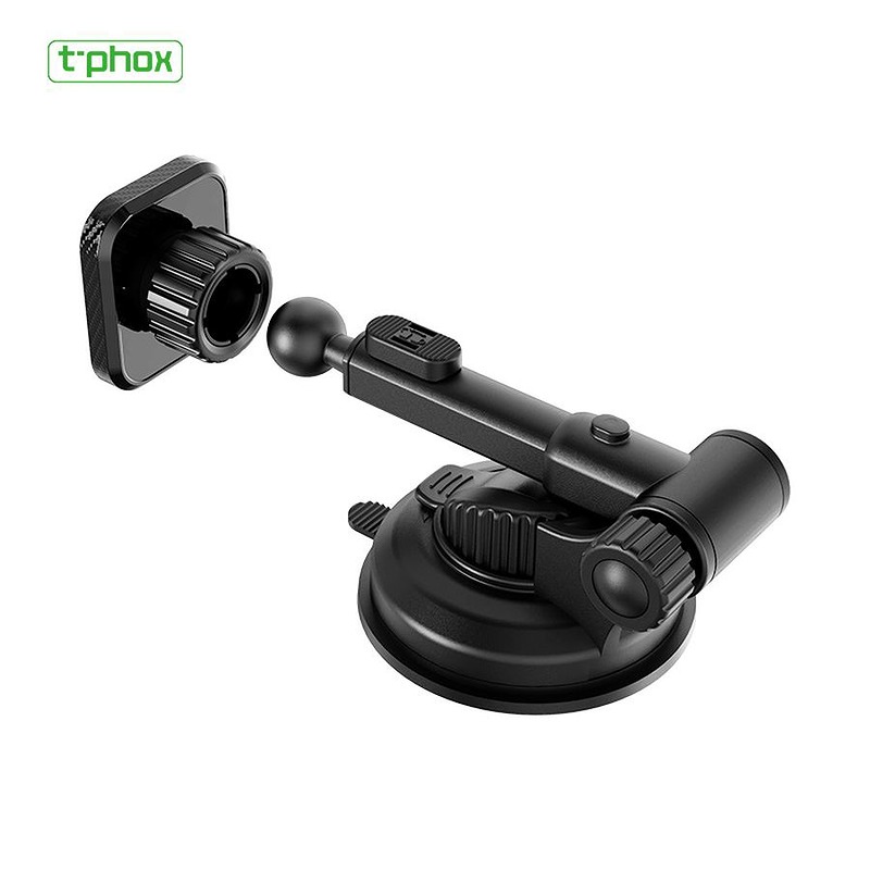 T-PHOX CAR HOLDER TH-05 FOR DASHBOARD BLACK - Billede 3