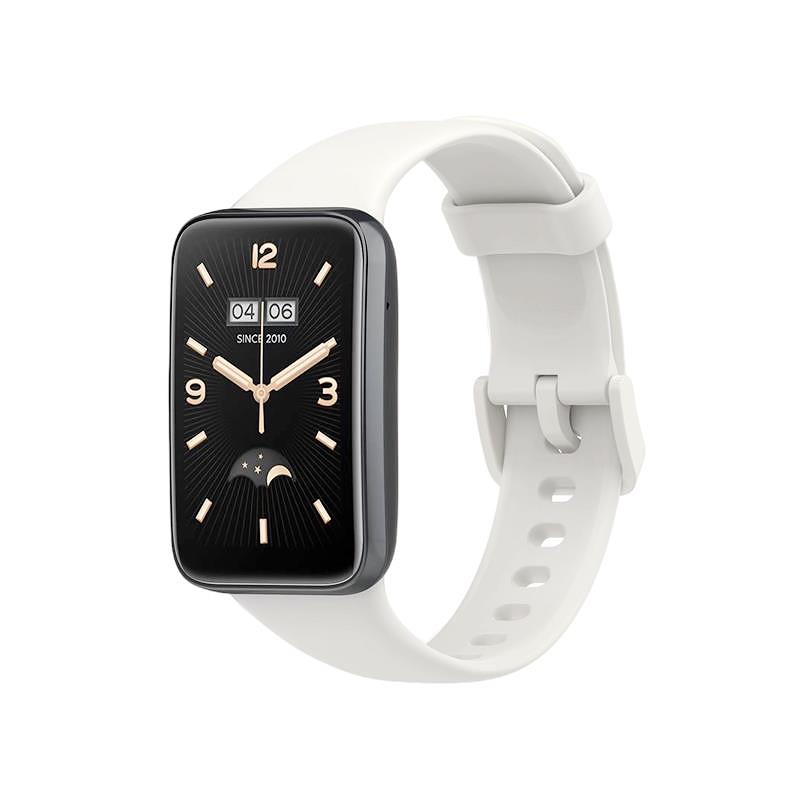 SILICONE STRAP MI BAND 7 PRO/ M7 PRO (7) WHITE - Billede 2