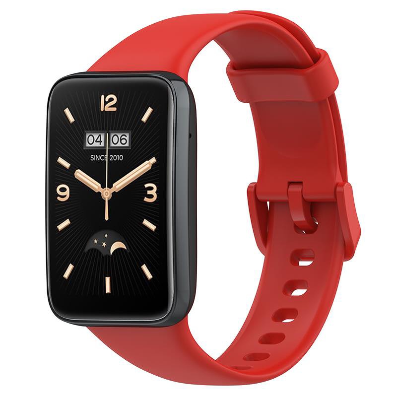 SILICONE STRAP MI BAND 7 PRO/ M7 PRO (10). RED - Billede 2