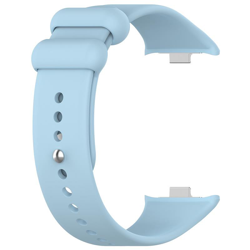 SILICONE STRAP MI BAND 8 PRO /M8 PRO (4). LIGHT BLUE
