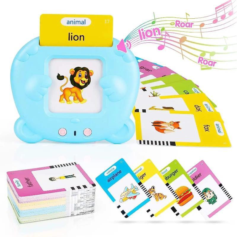 ENGLISH LEARNING DEVICE TEDDY BLUE - Billede 2