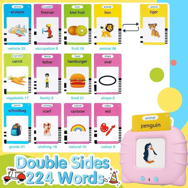 ENGLISH LEARNING DEVICE CAT PINK - Billede 3