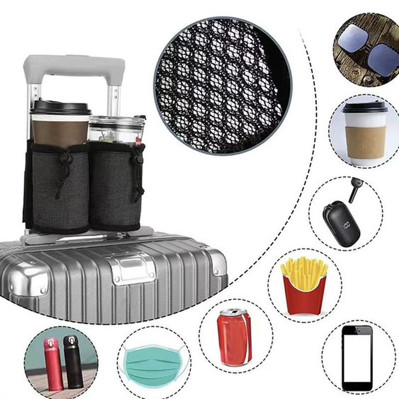 LUGGAGE CUP HOLDER BLACK - Billede 2