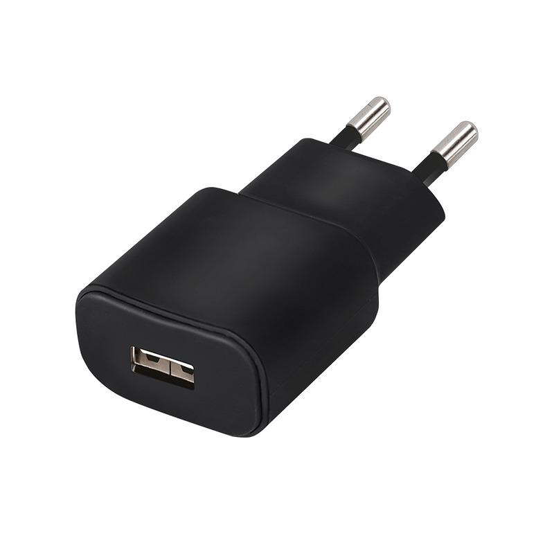 Forever TC-01 charger 1x USB 1A black - Billede 5