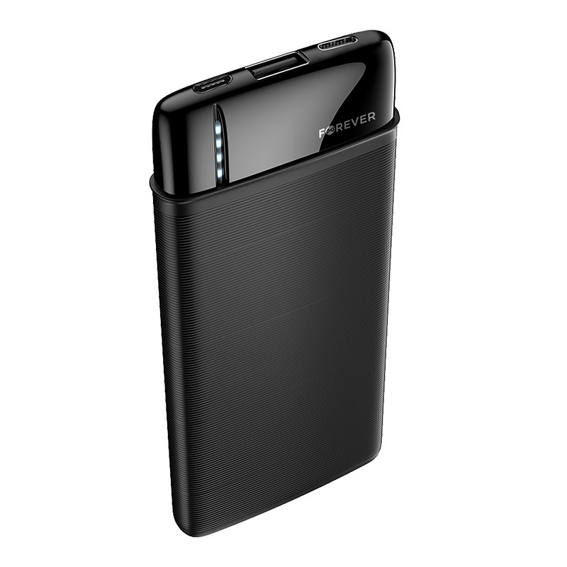 Forever power bank TB-100S 5000 mAh black - Billede 2
