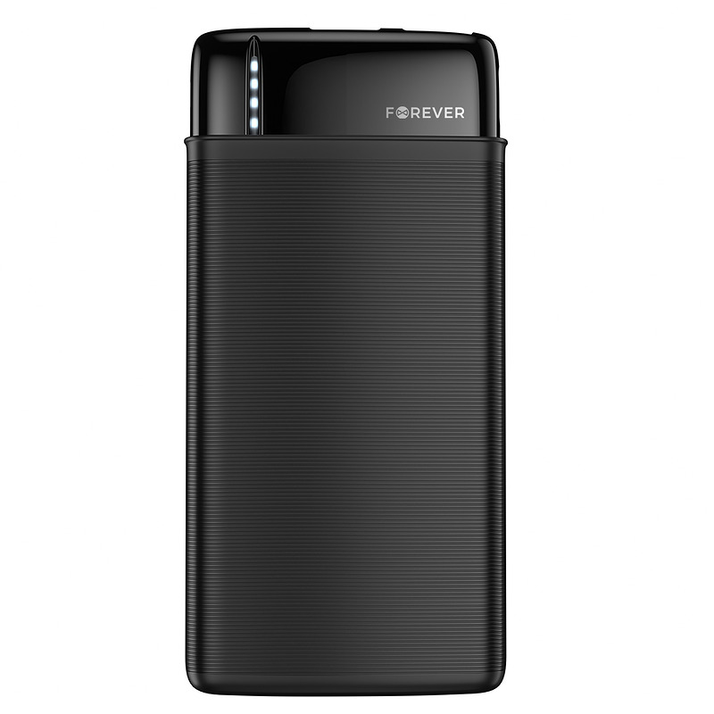 Forever power bank TB-100M 10000 mAh black - Billede 2