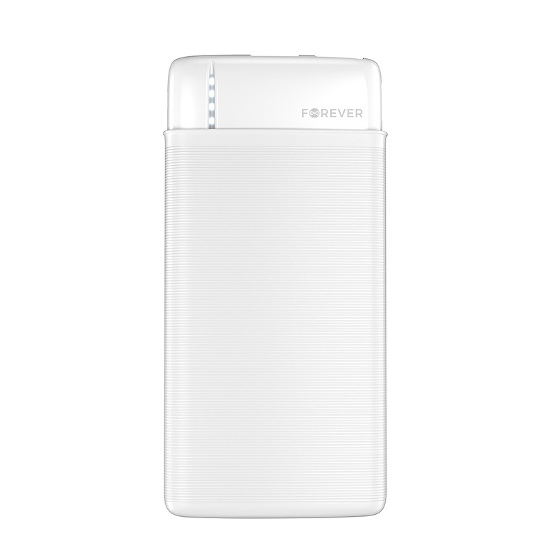 Forever power bank TB-100M 10000 mAh white - Billede 2