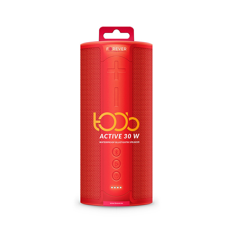 Bluetooth Speaker Forever Toob 30 - RED - Billede 2