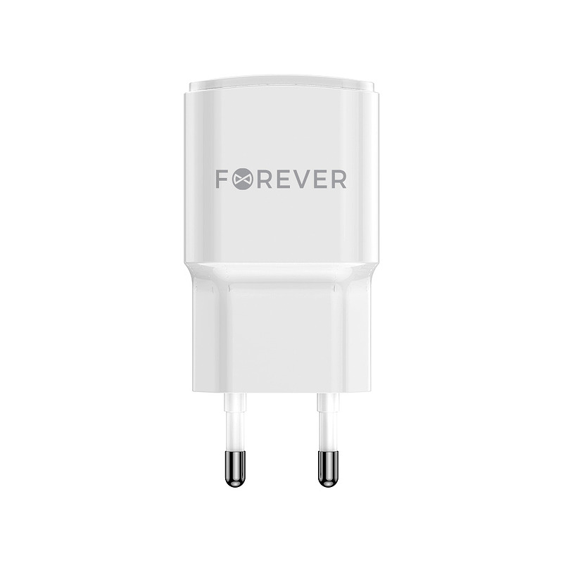 Forever TC-01-20C PD QC charger 1x USB-C 20W white - Billede 3