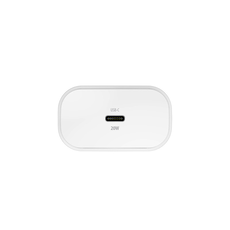 Forever TC-01-20C PD QC charger 1x USB-C 20W white - Billede 4