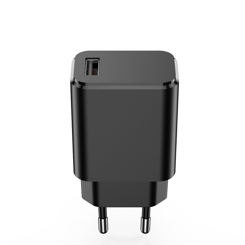 Setty charger 1x USB 3A black + USB-C cable 1,0 m - Billede 3
