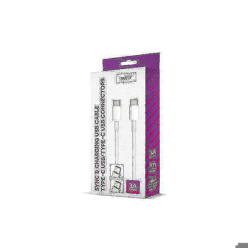Setty Cable USB-C - USB-C White