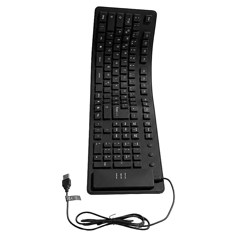 Silicone wired keyboard R Home Office