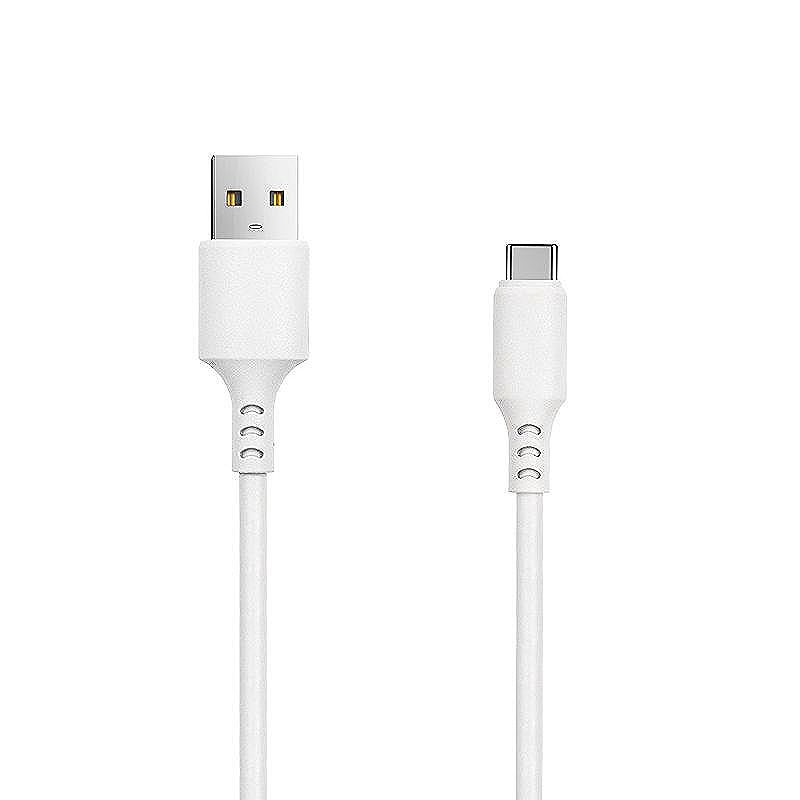 Setty cable USB - USB-C 1,0 m 2A white NEW