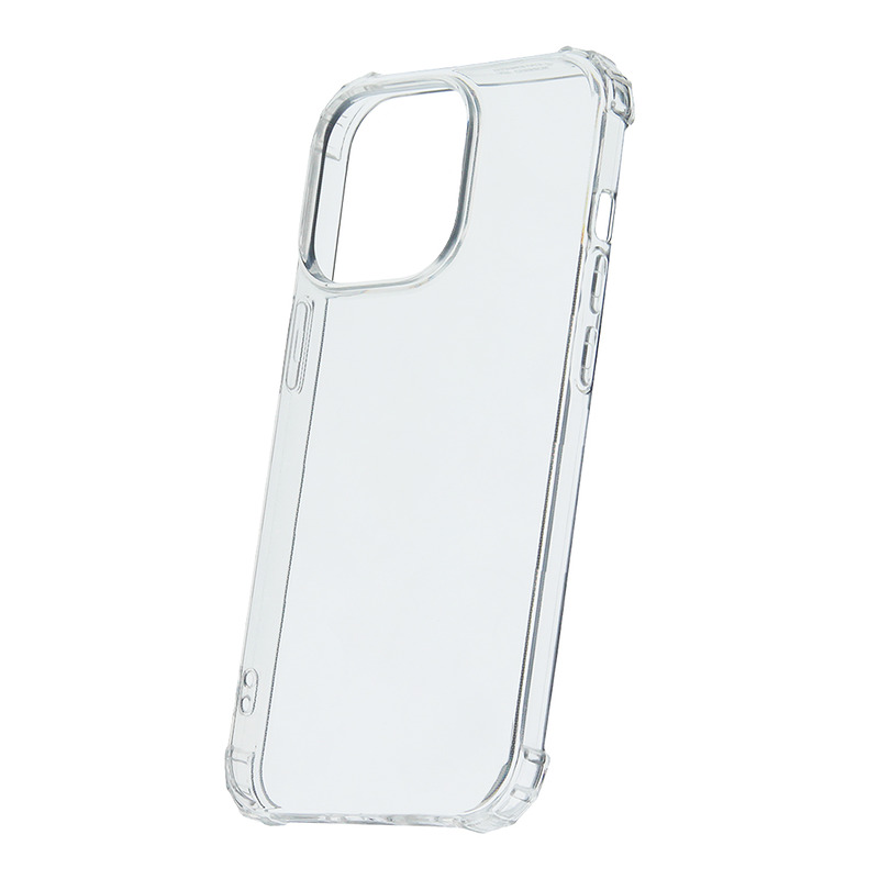 Anti Shock 1,5 mm case for iPhone 13 Pro 6,1" transparent - Billede 3