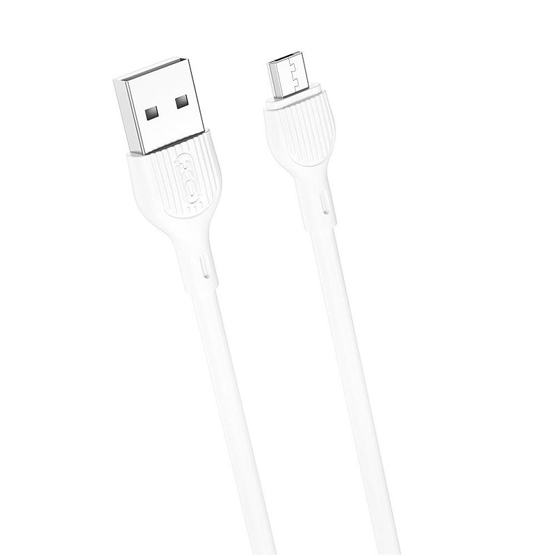 XO cable NB200 USB - microUSB 1,0m 2.1A white