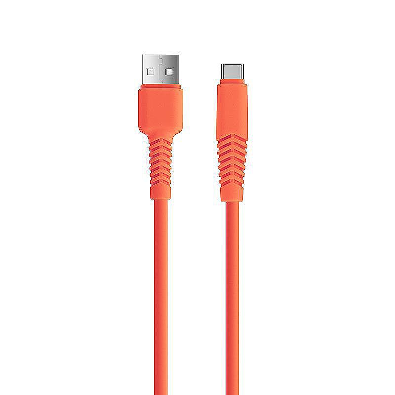 Setty cable USB - USB-C 1,5 m 2,1A KSA-C-1.5210 orange