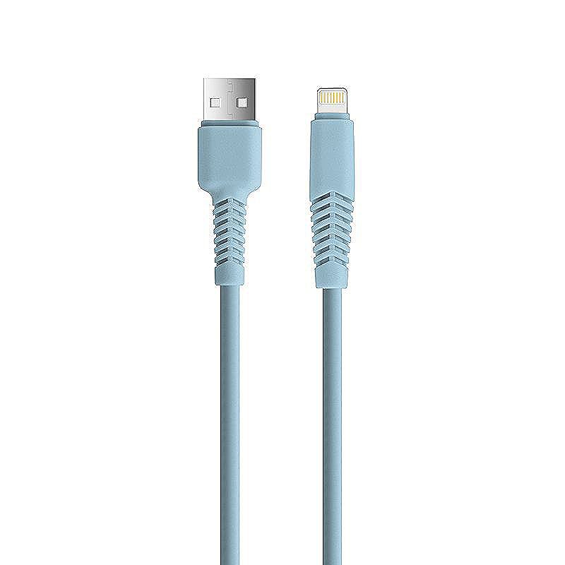 Setty cable USB - Lightning 1,5 m 2,1A KSA-L-1.523 blue