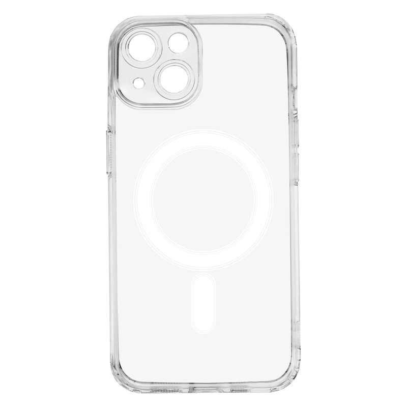 Anti Shock 1,5 mm Mag case for iPhone 13 6,1" transparent camera protection - Billede 2