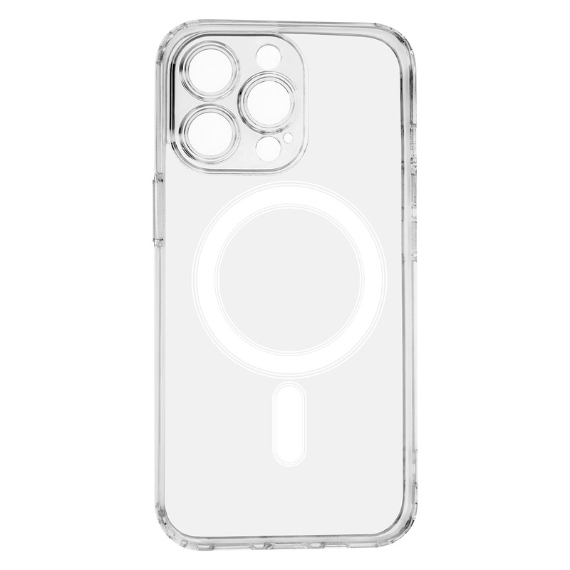 Anti Shock 1,5 mm Mag case for iPhone 13 Pro 6,1" transparent camera protection - Billede 2