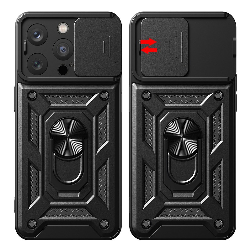 Defender Slide case for iPhone 7 / 8 / SE 2020 / SE 2022 black - Billede 3